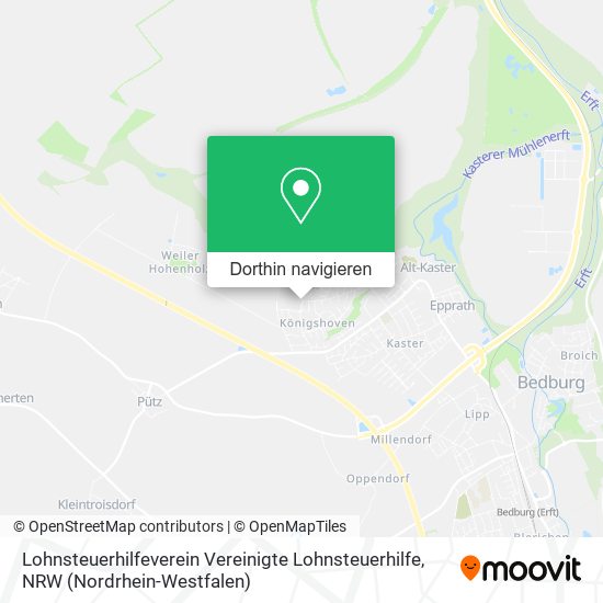 Lohnsteuerhilfeverein Vereinigte Lohnsteuerhilfe Karte