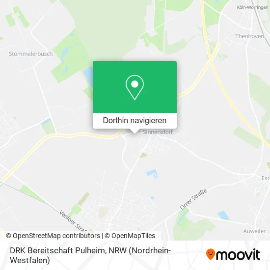 DRK Bereitschaft Pulheim Karte