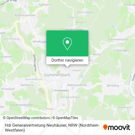 Hdi Generalvertretung Neuhäuser Karte