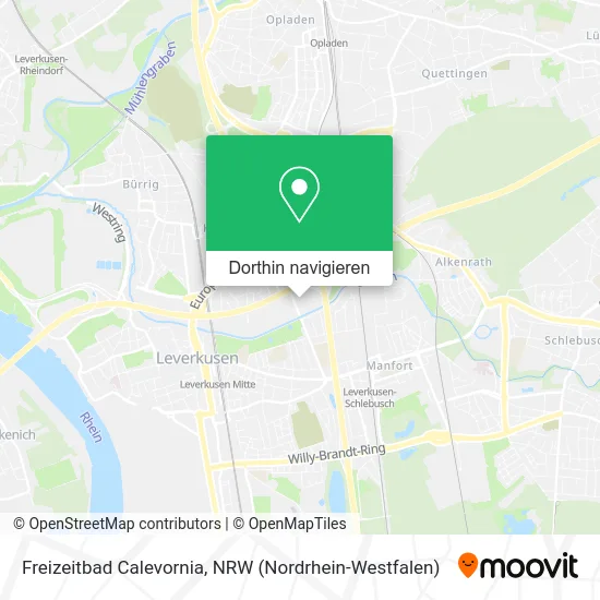 Freizeitbad Calevornia Karte