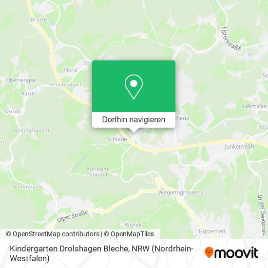 Kindergarten Drolshagen Bleche Karte