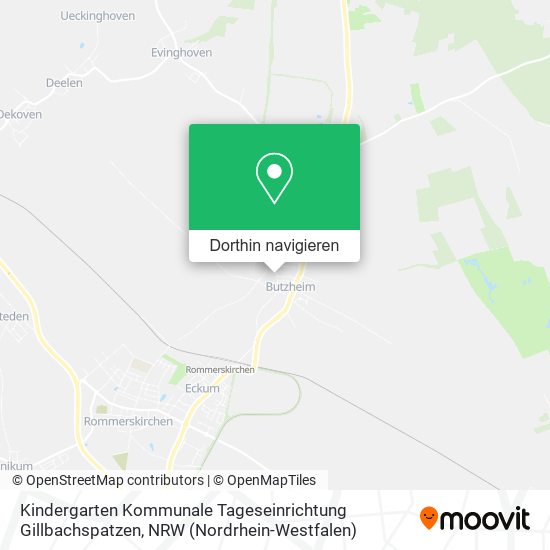 Kindergarten Kommunale Tageseinrichtung Gillbachspatzen Karte