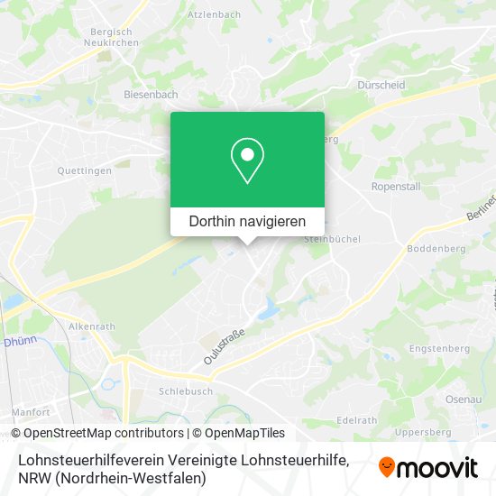 Lohnsteuerhilfeverein Vereinigte Lohnsteuerhilfe Karte