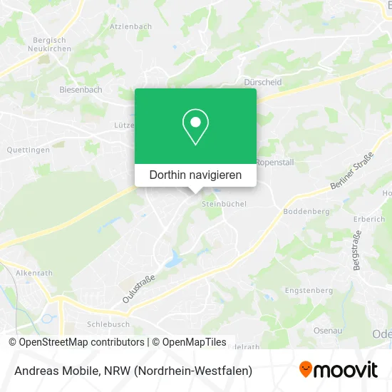 Andreas Mobile Karte