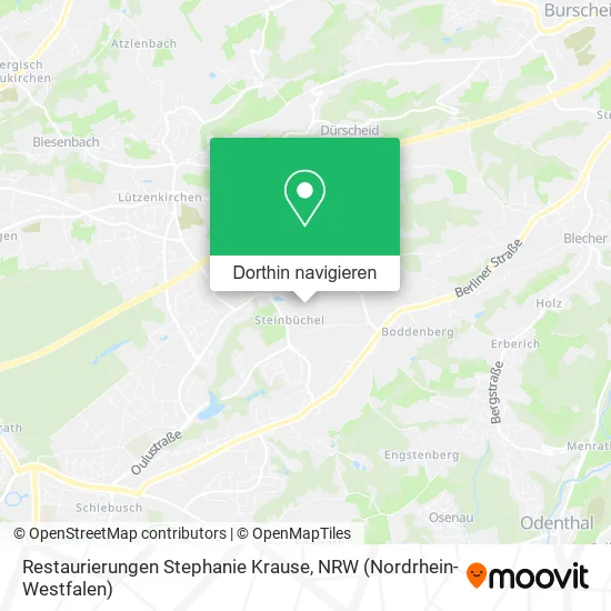 Restaurierungen Stephanie Krause Karte