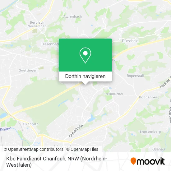 Kbc Fahrdienst Chanfouh Karte