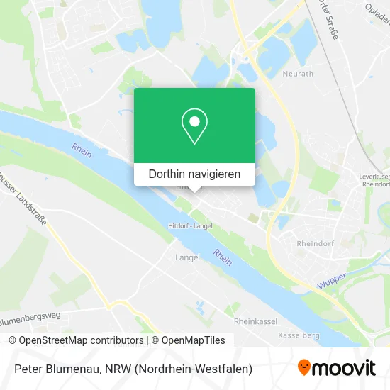 Peter Blumenau Karte