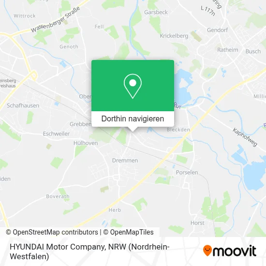 HYUNDAI Motor Company Karte