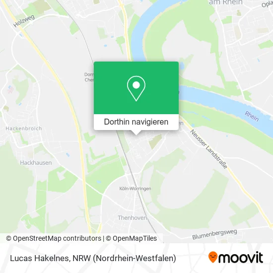 Lucas Hakelnes Karte