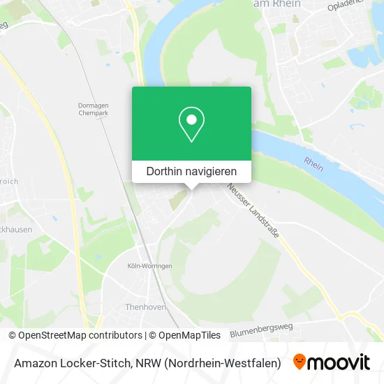 Amazon Locker-Stitch Karte