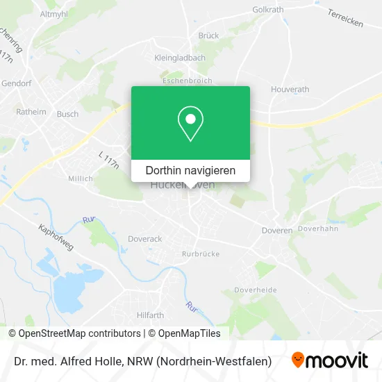Dr. med. Alfred Holle Karte