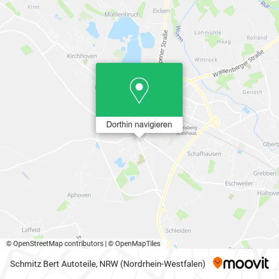 Schmitz Bert Autoteile Karte