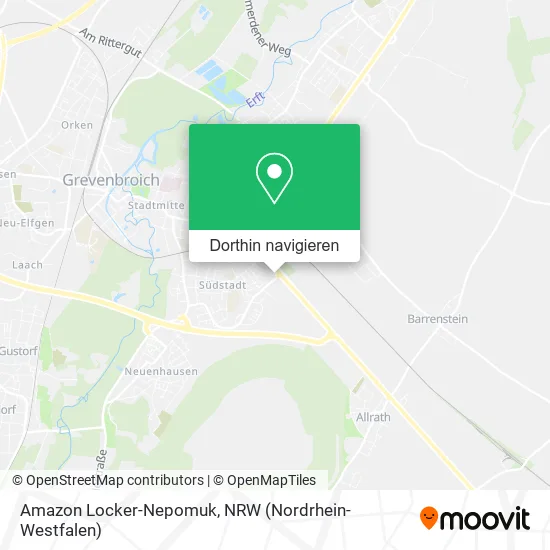 Amazon Locker-Nepomuk Karte