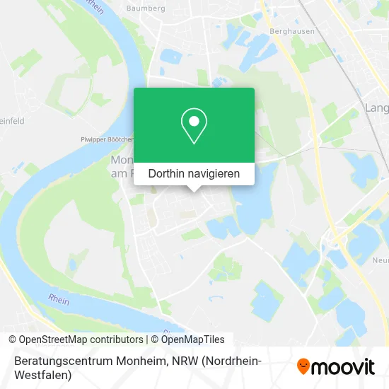 Beratungscentrum Monheim Karte