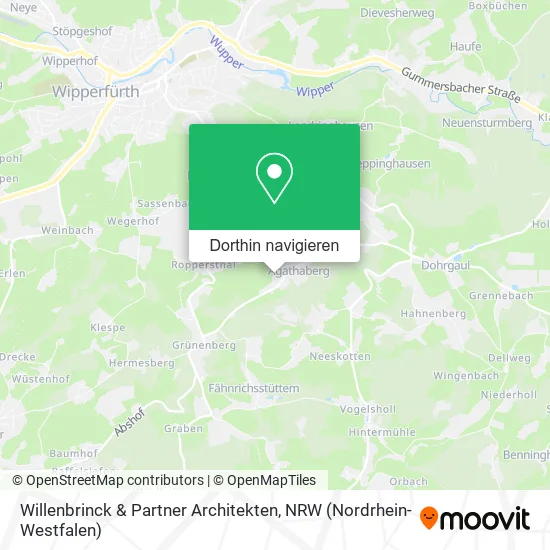 Willenbrinck & Partner Architekten Karte