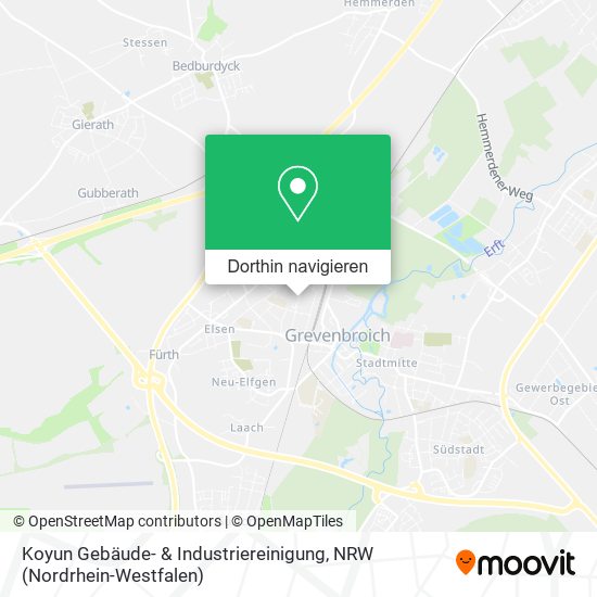 Koyun Gebäude- & Industriereinigung Karte