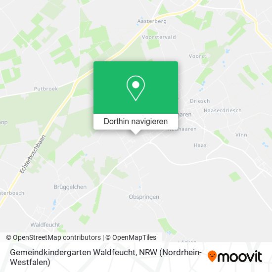 Gemeindkindergarten Waldfeucht Karte