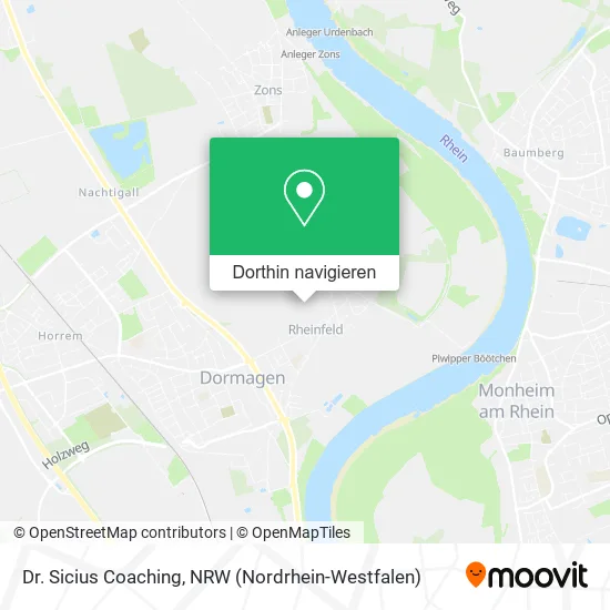 Dr. Sicius Coaching Karte