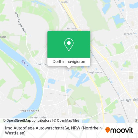 Imo Autopflege Autowaschstraße Karte