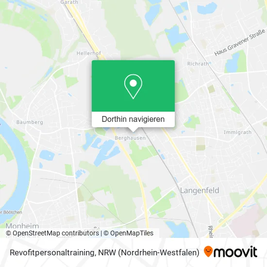 Revofitpersonaltraining Karte