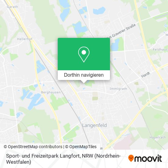 Sport- und Freizeitpark Langfort Karte