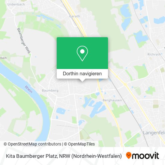 Kita Baumberger Platz Karte