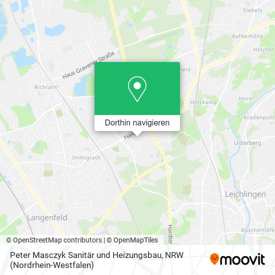 Peter Masczyk Sanitär und Heizungsbau Karte