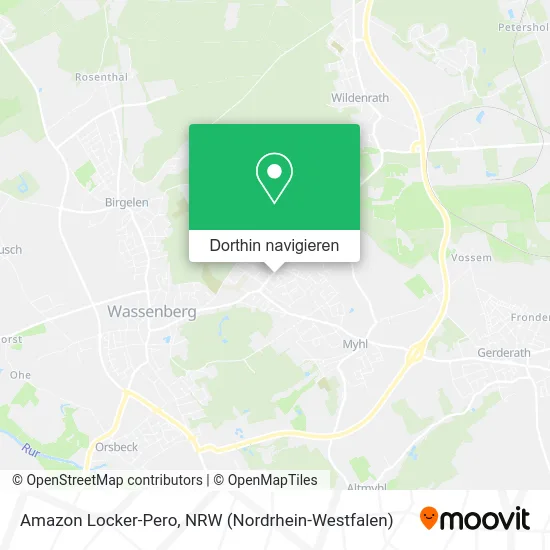 Amazon Locker-Pero Karte