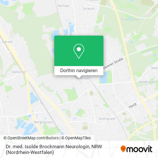 Dr. med. Isolde Brockmann Neurologin Karte