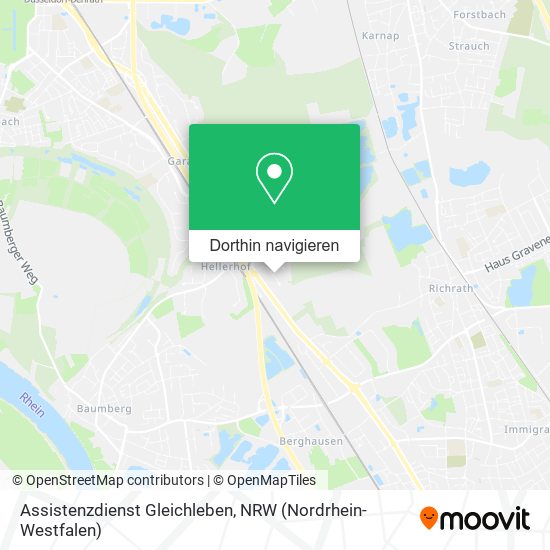 Assistenzdienst Gleichleben Karte