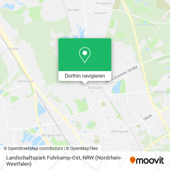 Landschaftspark Fuhrkamp-Ost Karte