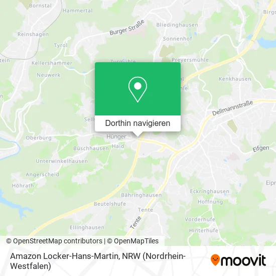 Amazon Locker-Hans-Martin Karte