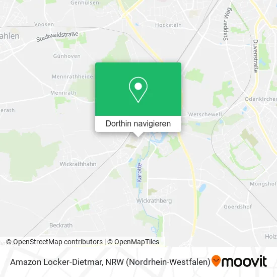 Amazon Locker-Dietmar Karte