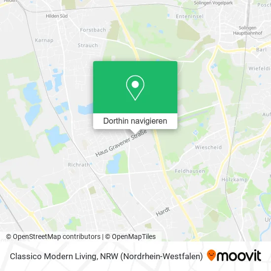 Classico Modern Living Karte