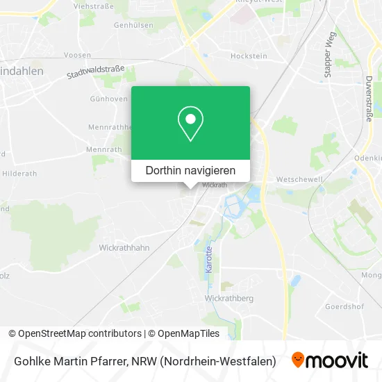 Gohlke Martin Pfarrer Karte