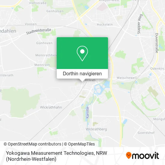Yokogawa Measurement Technologies Karte