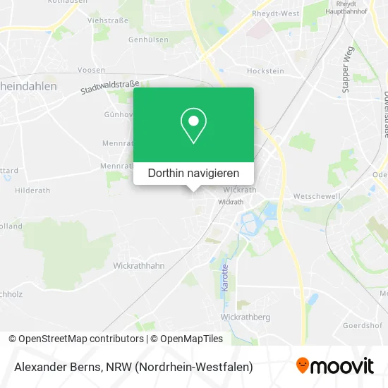 Alexander Berns Karte