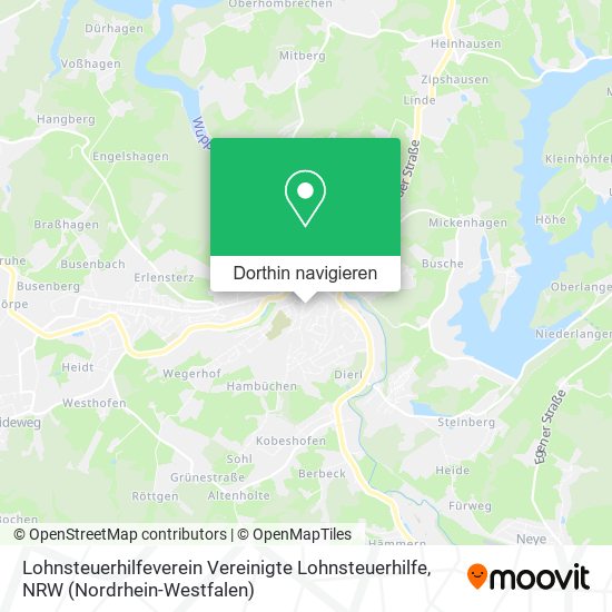 Lohnsteuerhilfeverein Vereinigte Lohnsteuerhilfe Karte