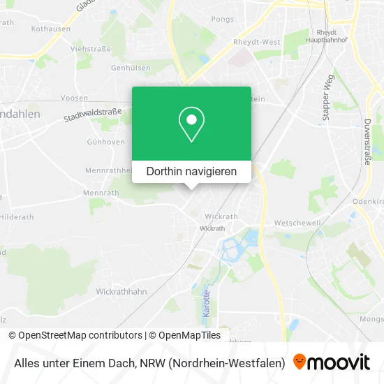 Alles unter Einem Dach Karte