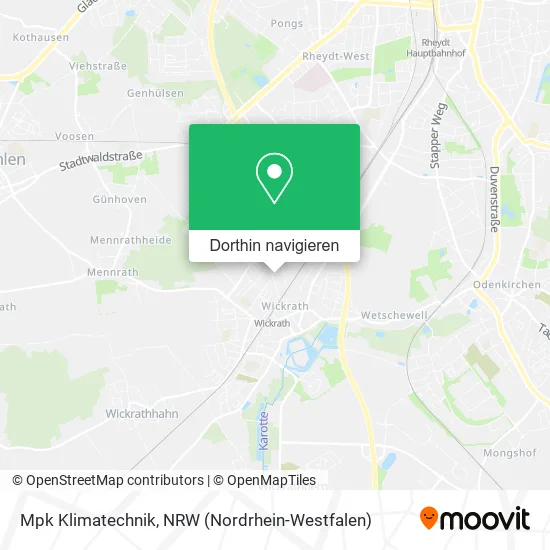 Mpk Klimatechnik Karte