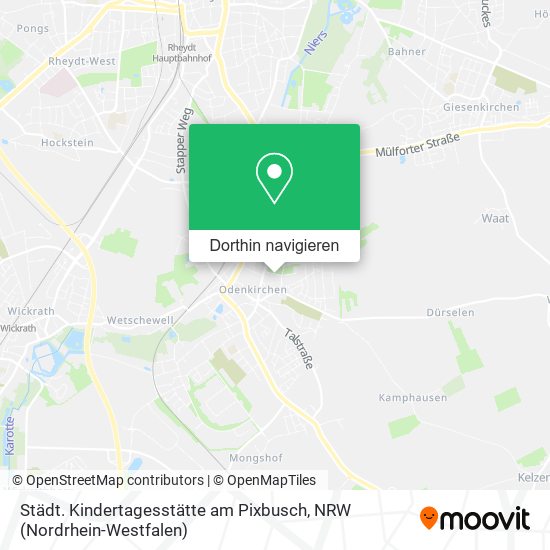 Städt. Kindertagesstätte am Pixbusch Karte