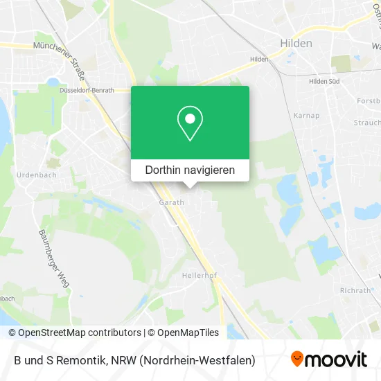 B und S Remontik Karte