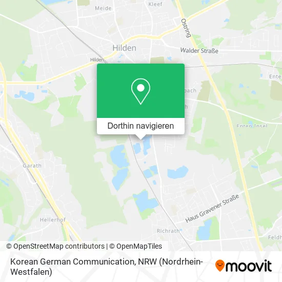 Korean German Communication Karte