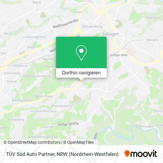 TÜV Süd Auto Partner Karte