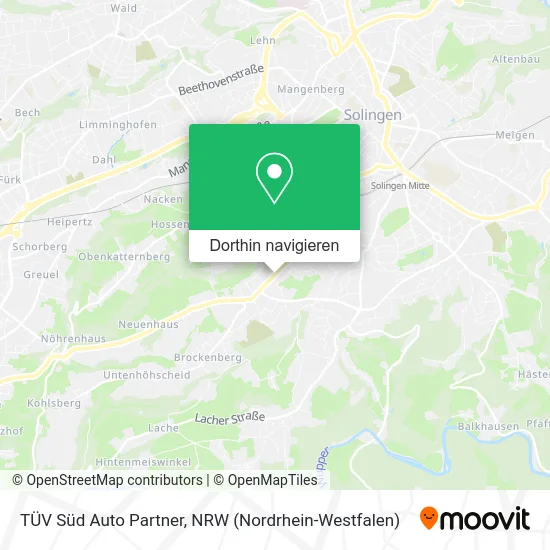 TÜV Süd Auto Partner Karte