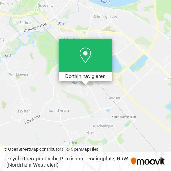 Psychotherapeutische Praxis am Lessingplatz Karte