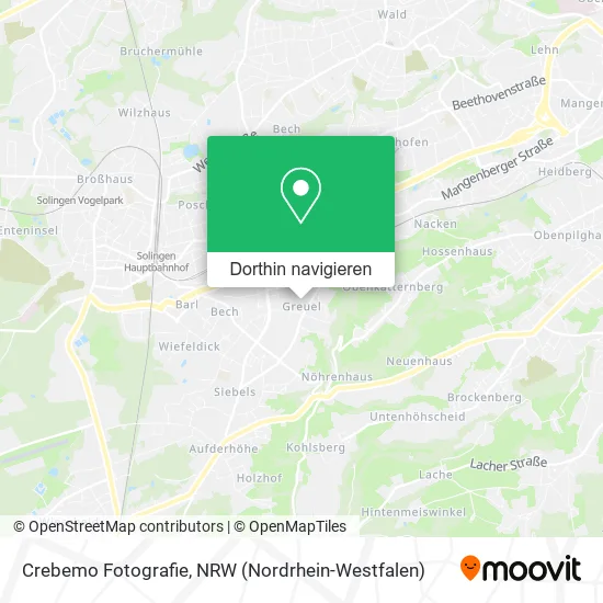 Crebemo Fotografie Karte