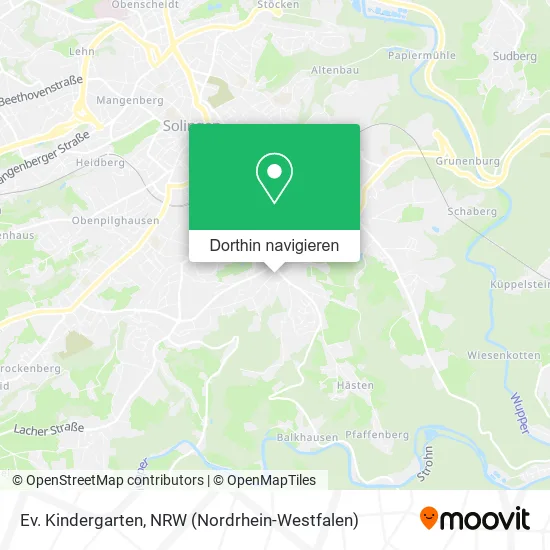 Ev. Kindergarten Karte