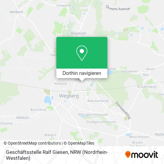 Geschäftsstelle Ralf Giesen Karte