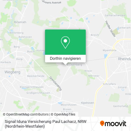 Signal Iduna Versicherung Paul Lachacz Karte